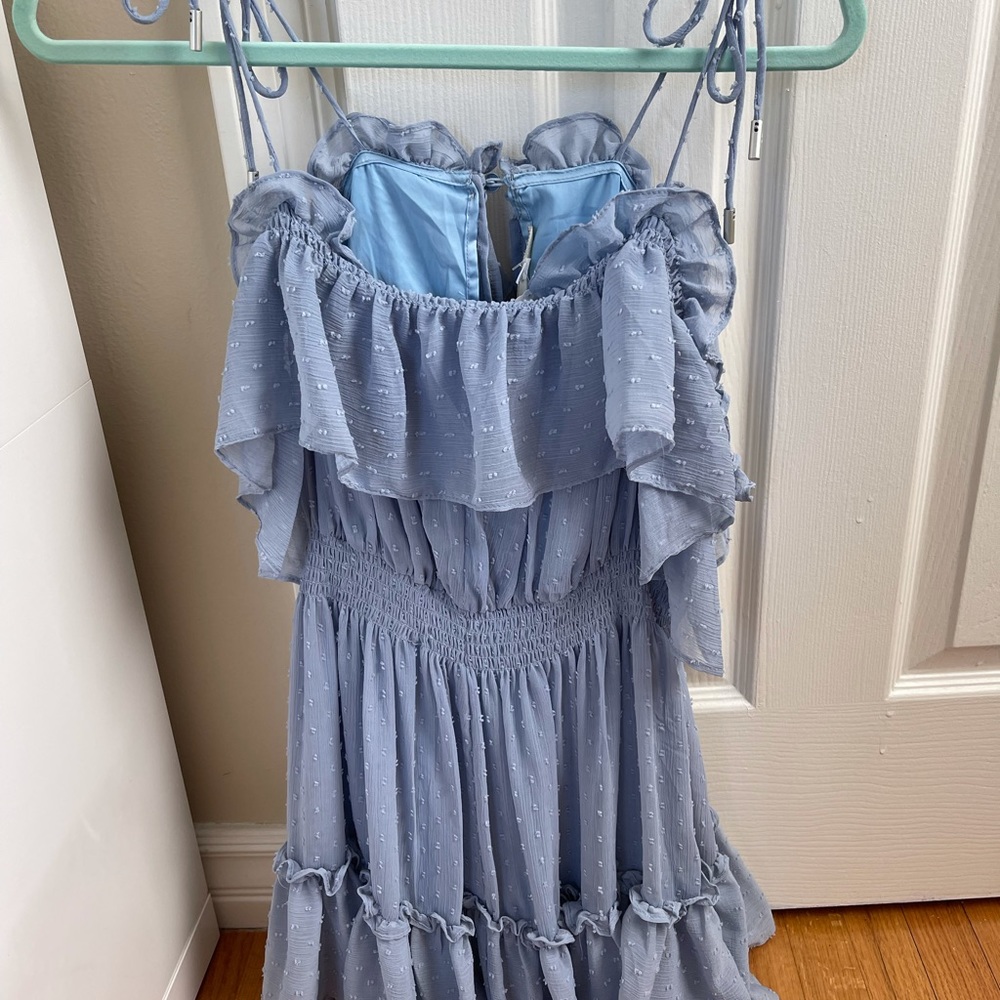Blue dress- never been worn